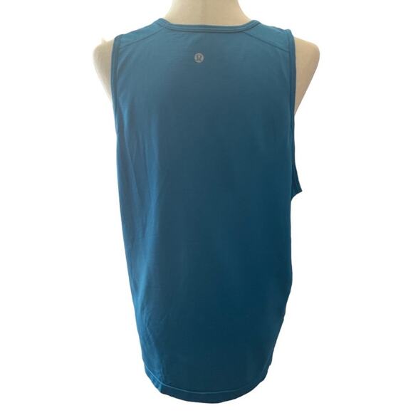 Lululemon Unisex Oversized Workout Tank Blue L - Picture 4 of 7